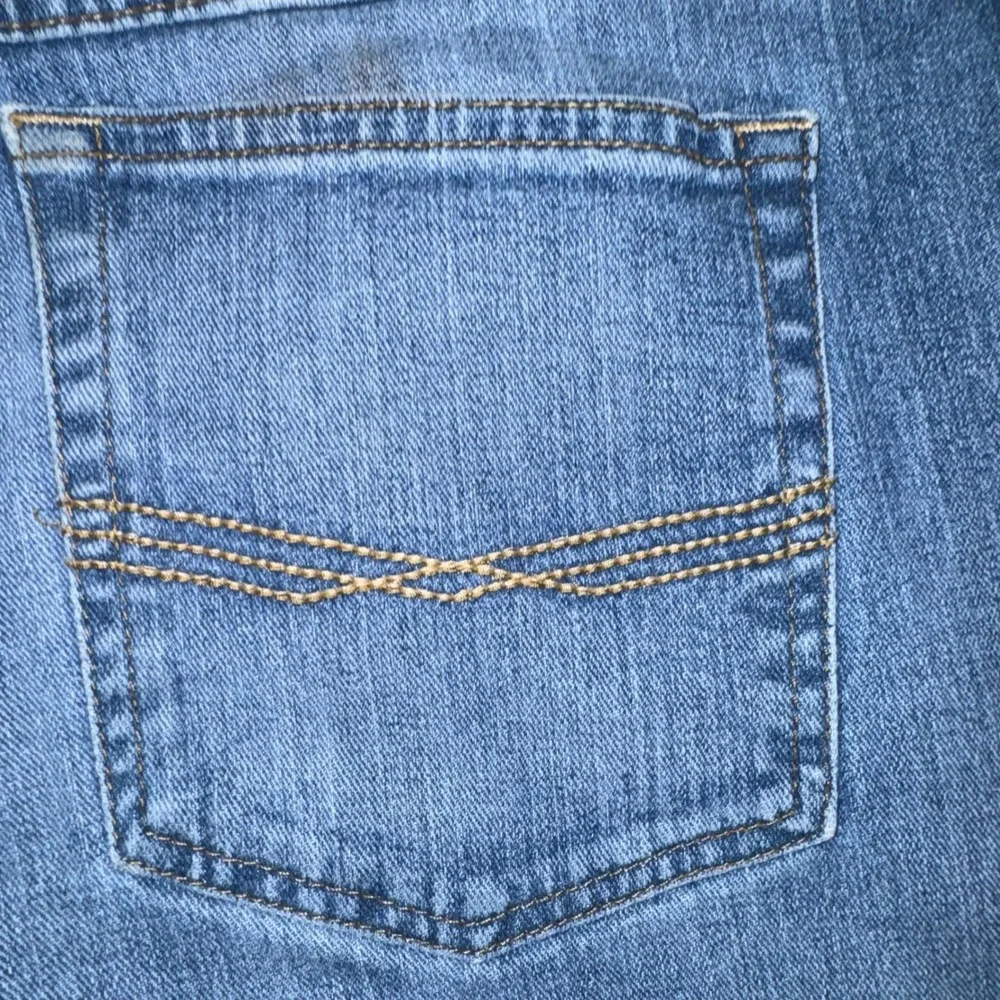 Mens 40/32 Ariat M2 Relaxed Boot Cut Jeans Blue Denim Excellent Stretch Work
